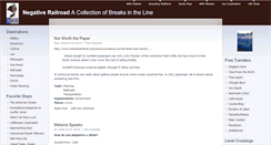 Desktop Screenshot of negativerailroad.com